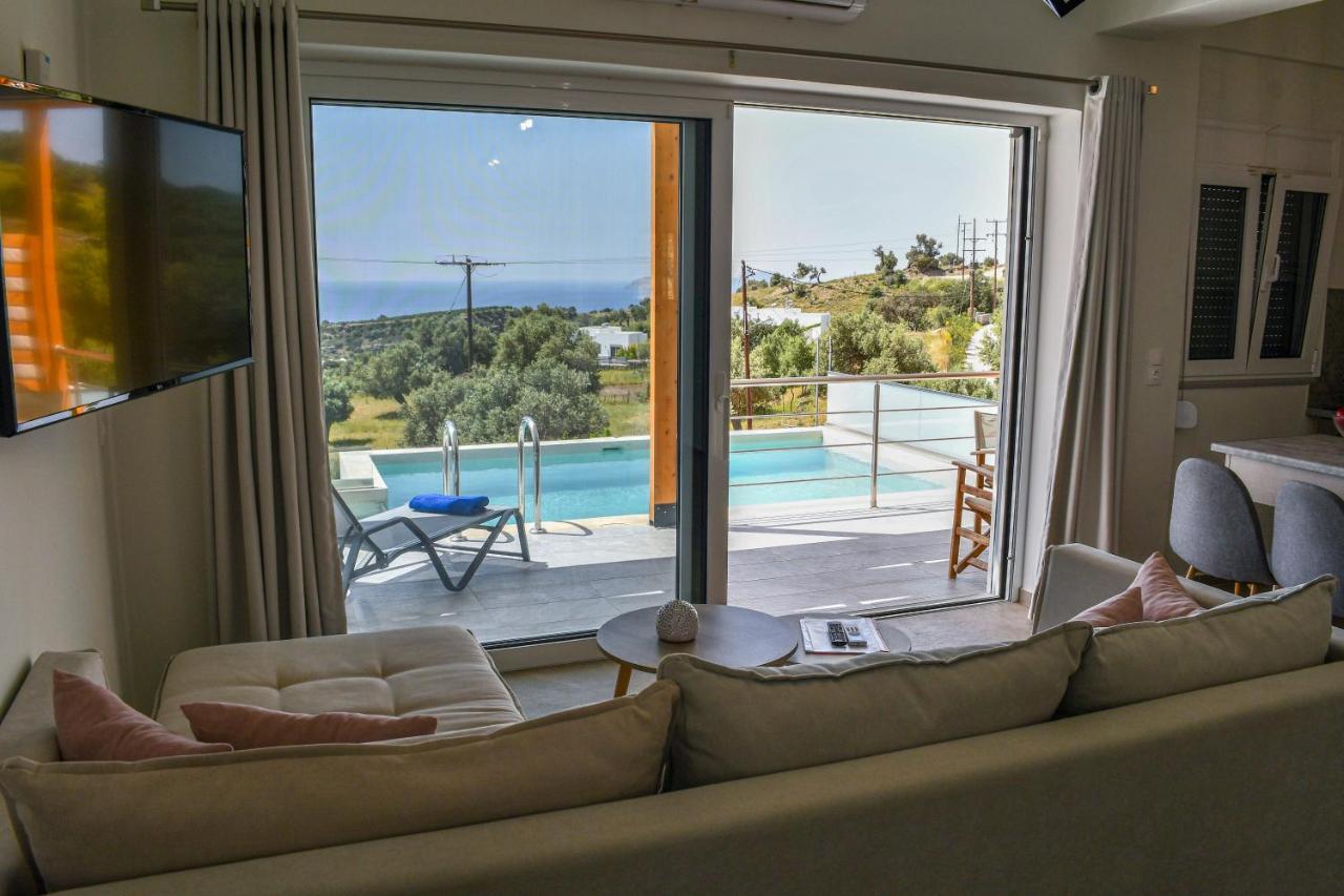Vrachos Luxury Home 2 Agia Galini Buitenkant foto