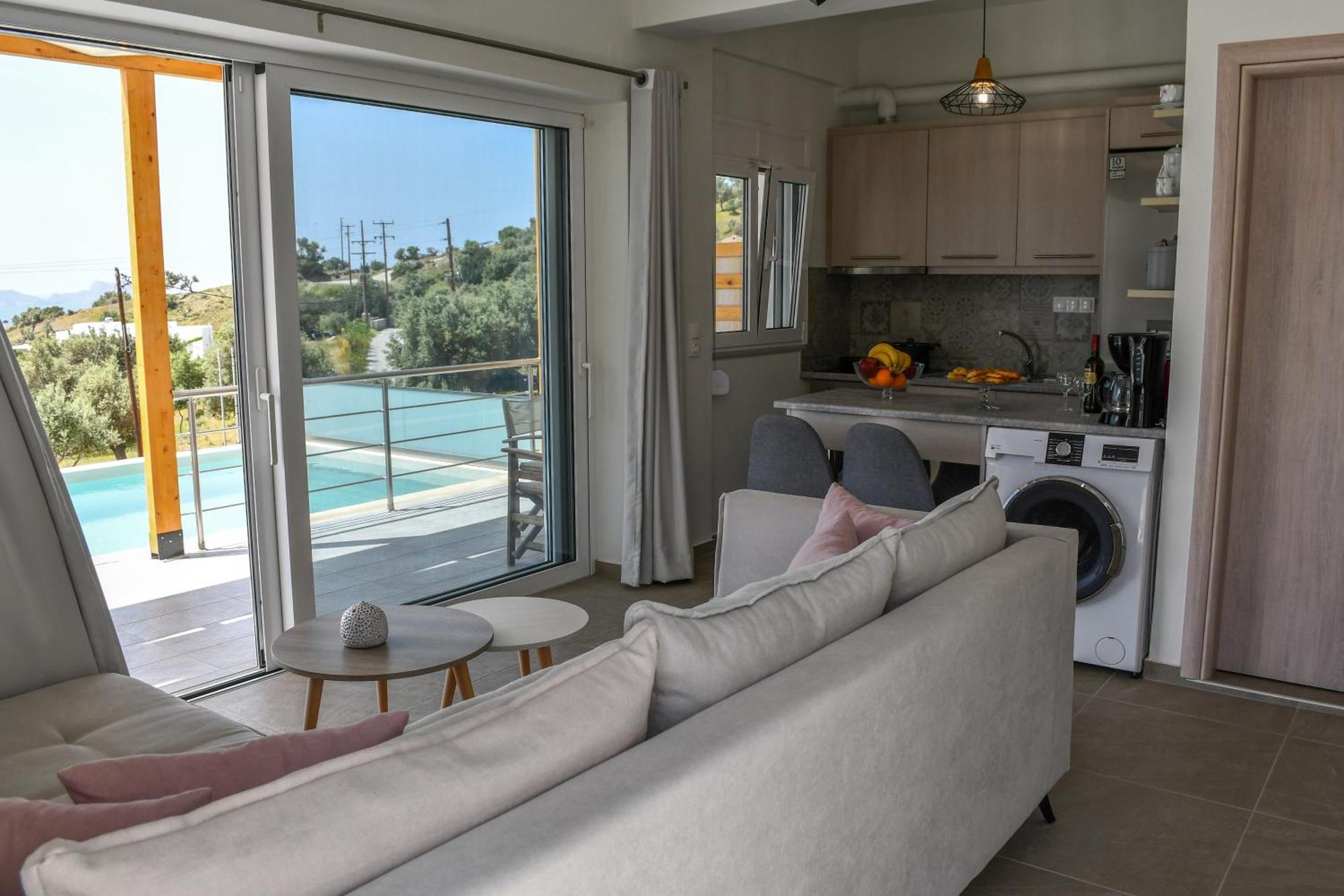 Vrachos Luxury Home 2 Agia Galini Buitenkant foto